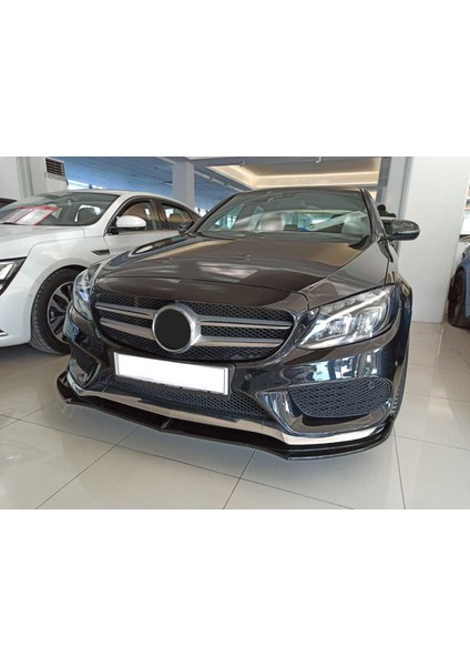 Mercedes W205 2015-2018 C Serısı Ön Lıp Brabus - Pıano Black (Parlak)