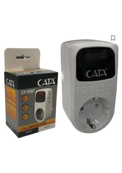 Cata CT-9187 Akım Korumalı Priz Ekranlı fiyatları