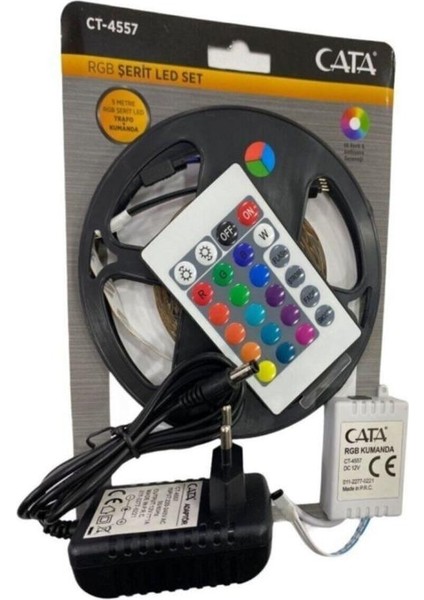 Cata CT-4557 Rgb Set 5 mt 96 Renk