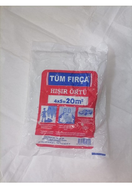 Tüm Fırça Hışır Örtü 4x5=20 M2