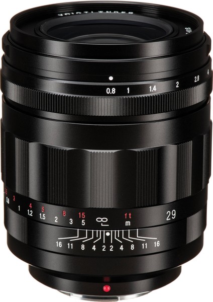 29 mm F0.8 Super Nokton Aspherical Lens Mft Uyumlu