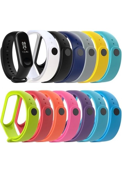 Mi Band 3 ve Mi Band 4 Yedek Silikon Bileklik Pembe fiyatları