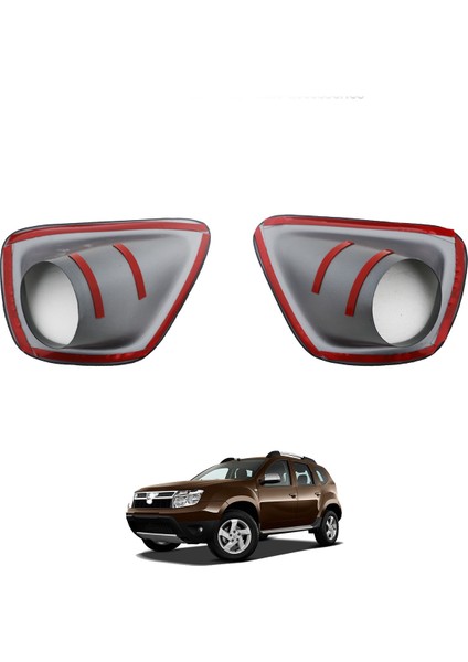 Dacia Duster 2010-2017 Sis Farı Çerçeve Kapakları modelleri