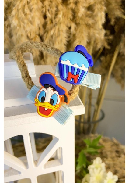 2'li Figürlü Pens Toka Mavi SBT244