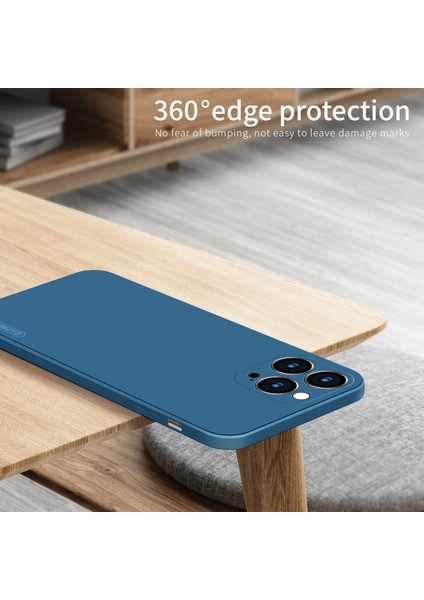 iPhone 13 Pro Max 6.7 Inç Uyumlu Tam Vücut Korumalı Telefon Kılıfı - Mavi (Yurt Dışından)