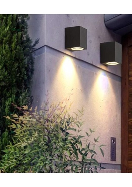 20 Adet Tek Yönlü Iç - Dış Mekan Dekoratif Modern Lüks Aplik