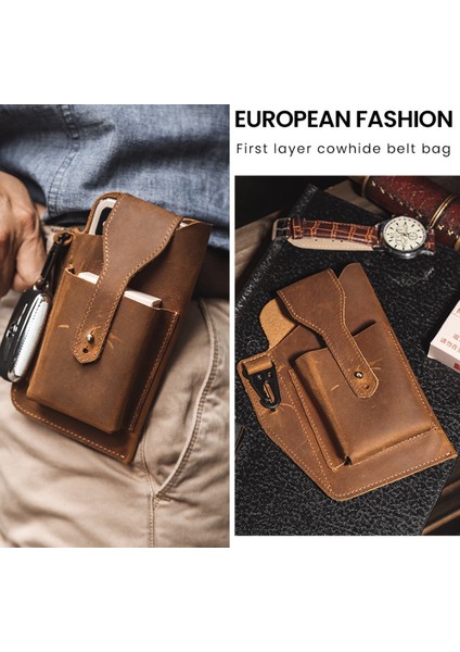 Giyilebilir Deri Bacak Çantası (Yurt Dışından) fiyatları