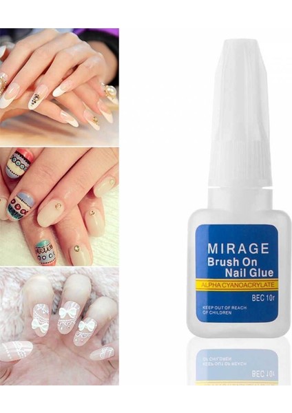 Kozmetik Seti / Oje No: 255 + 313 & Tırnak Yapıştırıcı modelleri