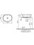 Geo 7427B003-0012 Oval Çanak Lavabo, 55 cm, Beyaz 2