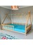 Rüya Doğal Montessori Bebek ve Çocuk Karyolası Kızılderili Model tüm Ölçülerde 1