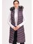 Z6684 Dewberry Bayan Yelek-Antrasit 4