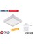 18W Kare LED Panel Armatür Sıva Üstü 3000K Gün Işığı Arina 2