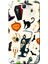 Samsung Galaxy Note 2 Kılıf GT-N7100 Desen Baskılı Silikon Kapak Halloween Cat STK:286 1