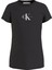 IG0IG01470-MICRO Monogram Top Bisiklet Yaka Normal Kalıp Düz Siyah Kız Çocuk T-Shirt 1