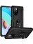 Xiaomi Redmi Note 11 4g Kılıf Vega Tank Standlı Yüzüklü Mıknatıslı Siyah 1