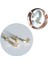 Cerrahi Çelik Lotus Çiçeği&kelebek Gold Piercing Set- 3 Adet - 6 mm 1