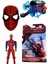 Örümcek Adam Spider Man Vantuz Ağ Ok Atıcı Fırlatıcı + Maske ve 17CM Işıklı Figür Seti 1