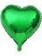 24 Inç Yeşil Kalp Folyo Balon 60 cm 1