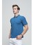 Colton Yakası Biyeli Likralı Slim Fit Erkek Polo Yaka Tshirt 2