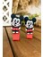 2'li Mickey Mouse Pens Toka Kırmızı SBT533 1