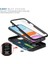 iPhone 12 Mini Için Halka Standlı Sert Pc + Yumuşak Tpu Darbeye Dayanıklı Koruyucu Kılıf - Siyah (Yurt Dışından) 3