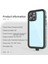 iPhone 13 Pro Max Için Dot + Serisi Düşmeye Dayanıklı IP68 IP6X Su Geçirmez Telefon Kılıfı - Mavi (Yurt Dışından) 2