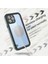 iPhone 13 Pro Max Için Dot + Serisi Düşmeye Dayanıklı IP68 IP6X Su Geçirmez Telefon Kılıfı - Mavi (Yurt Dışından) 4