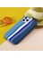iPhone 12 Mini Için Gökkuşağı Desenli Sıvı Silikon Düşmeye Dayanıklı Telefon Kılıfı - Mavi (Yurt Dışından) 5