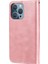 iPhone 13 Pro Için Çizilmez Fermuarlı Deri Cüzdan Tasarımlı Telefon Kılıfı - Rose Gold (Yurt Dışından) 5