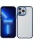 iPhone 13 Pro Için Çizilmeye Dayanıklı Akrilik + Tpu Metal Kamera Korumalı Telefon Kılıfı - Lacivert (Yurt Dışından) 1