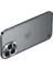 iPhone 12 Mini Için Çizilmeye Dayanıklı Temperli Cam + Manyetik Kablosuz Şarjlı Metal Mat Telefon Kılıfı - Gümüş (Yurt Dışından) 3