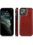 iPhone 13 Mini Için Çizilmeye Dayanıklı Standlı Pu Deri Kaplamalı Tpu Telefon Kılıfı - Kahverengi (Yurt Dışından) 4
