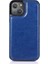 iPhone 13 Mini Için Çizilmeye Dayanıklı Standlı Pu Deri Kaplamalı Tpu Telefon Kılıfı - Mavi (Yurt Dışından) 5