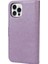iPhone 12 Pro Max Için R61 Desenli Cüzdan Tasarımlı Dayanıklı Pu Deri Telefon Kılıfı - Mor (Yurt Dışından) 4