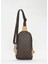 Kahve Monogram Kadın Bel Çantası 05PO22Y1535-MN Kh 5