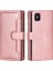 iPhone 12 Mini Için Kartlıklı Kayışlı Deri Telefon Kılıfı - Rose Gold (Yurt Dışından) 1