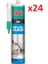 100E Genel Amaçlı Silikon 280 ml Siyah (1 Koli - 24 Adet) 1