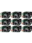 3 Katlı Filtreli Burun Telli Cerrahi Maske 450 Li Set Siyah/Black (Yumuşak Elastik Kulaklı) 1