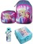 Frozen Kızları Çanta ve Beslenme Seti 4 Parça Set 1