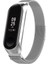 Xiaomi Mi Band 5 - Mi Band 6 Akıllı Bileklik Metal Kayış Kordon Milano 1