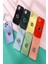 Case World Caseworld Apple iPhone 7 Kapak Kamera Korumalı Yüzüklü Pastel Silikon Kılıf - Sarı 5