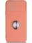Caseworld Apple iPhone 11 Kapak Kamera Korumalı Yüzüklü Pastel Silikon Kılıf - Pudra 1