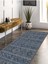 Iskandinav Kilim Desenli Halı, Dokuma Taban Dekoratif Şönil Halı 3