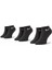 Everyday Cushioned Training Ankle Socks (3 Pairs) Çorap SX7667-010-SIYAH 2