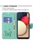 Samsung Galaxy A03S Için Kelebek Çiçek Desen Deri Telefon Kılıfı (Yurt Dışından) 5