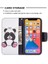 iPhone 13 Mini 5.4 Inç Uyumlu Desen Baskılı Deri Cüzdan Tpu Telefon Kılıfı - Renkli (Yurt Dışından) 5