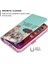 iPhone 13 Mini 5.4 Inç Uyumlu Desen Baskılı Deri Cüzdan Tpu Telefon Kılıfı - Renkli (Yurt Dışından) 2