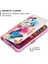 iPhone 13 Mini 5.4 Inç Uyumlu Desen Baskılı Deri Cüzdan Tpu Telefon Kılıfı - Renkli (Yurt Dışından) 2