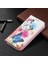 iPhone 13 Mini 5.4 Inç Uyumlu Desen Baskılı Deri Cüzdan Tpu Telefon Kılıfı - Renkli (Yurt Dışından) 5