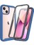 iPhone 13 Mini 5.4 Inç Uyumlu Pet Ekran Koruyuculu Pc + Tpu Hibrit Telefon Kılıfı- Koyu Mavi (Yurt Dışından) 1